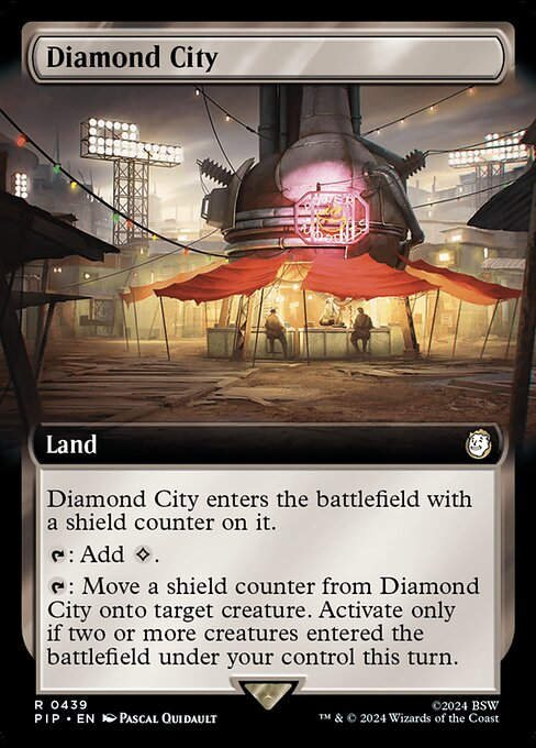 Diamond City (pip) (439) / Extended Art