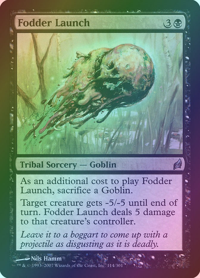 Fodder Launch (LRW) (114) / Foil