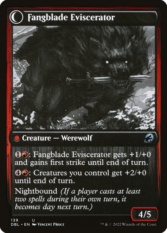 Fangblade Brigand // Fangblade Eviscerator (DBL) (139) — cara 2 de 2