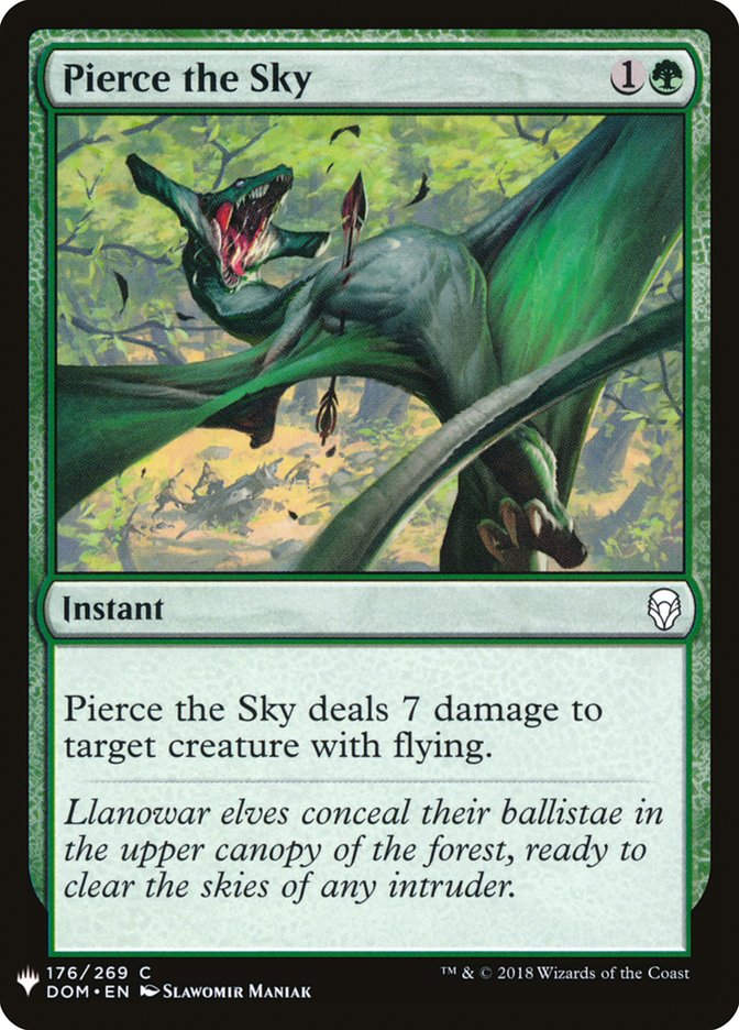 Pierce the Sky (MYS)