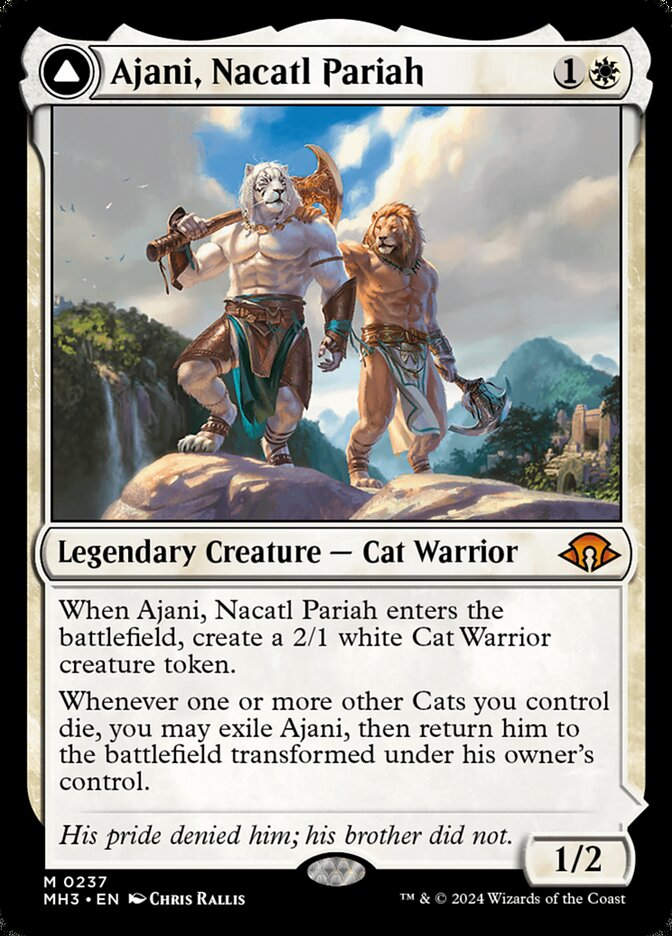 Ajani, Nacatl Pariah // Ajani, Nacatl Avenger (MH3) (237)