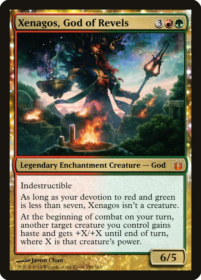 Xenagos, God of Revels (BNG) (156) / Foil