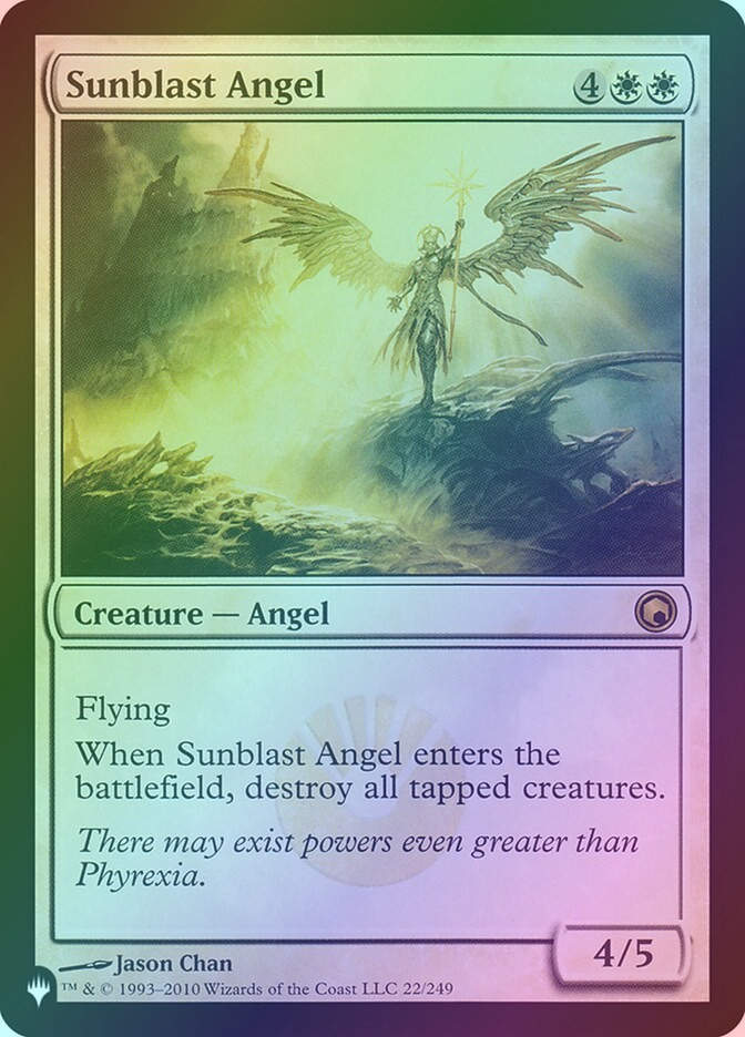 Sunblast Angel (PLST) (SOM-22) / Foil