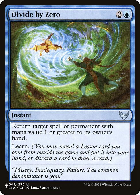 Divide by Zero (PLST) (STX-41)