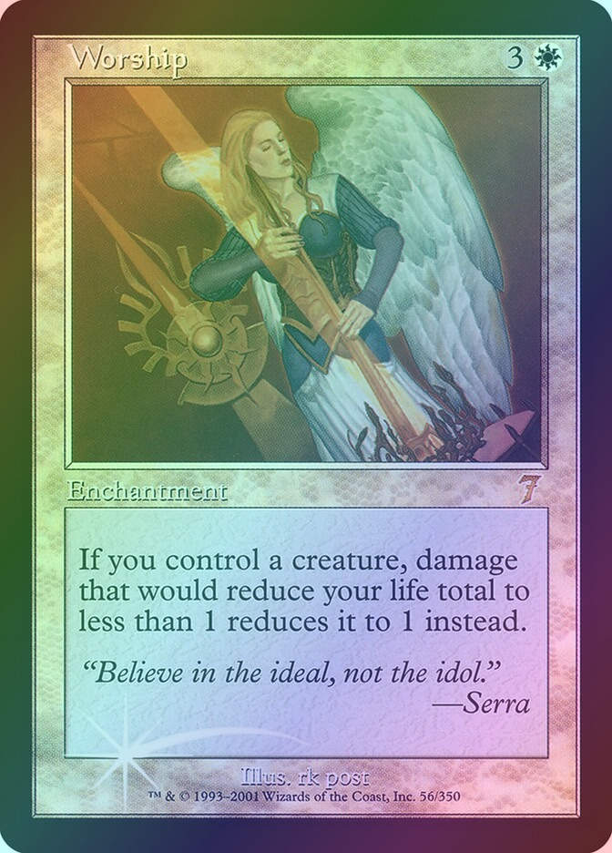 Worship (7ED) (56★) / Foil
