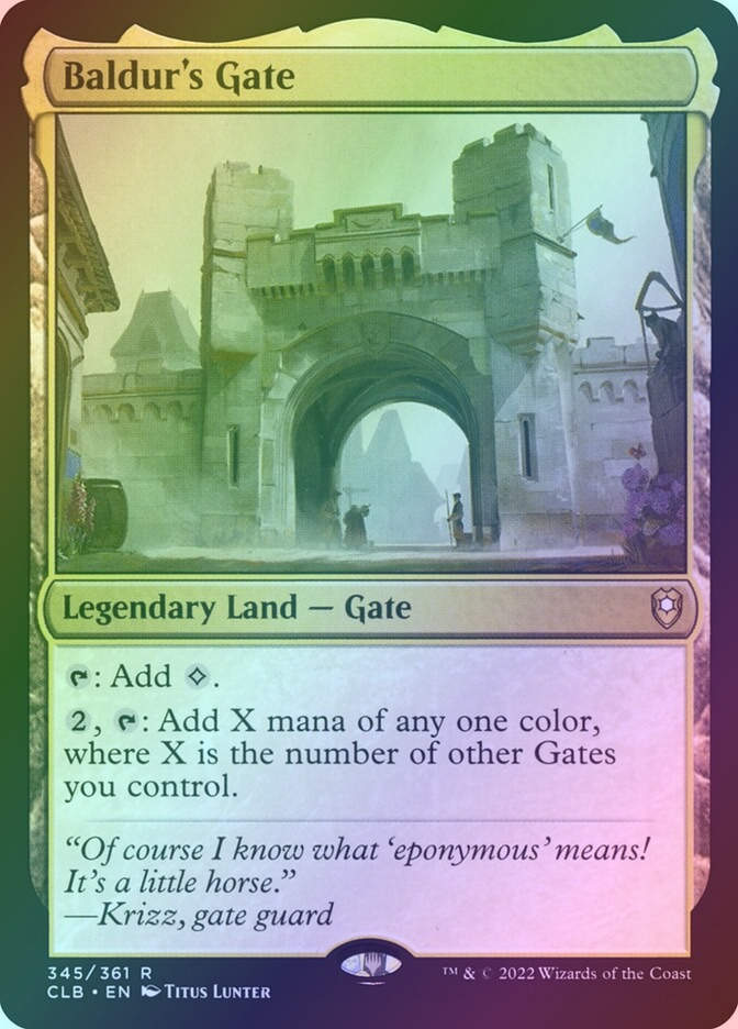 Baldur's Gate (CLB) (345) / Foil
