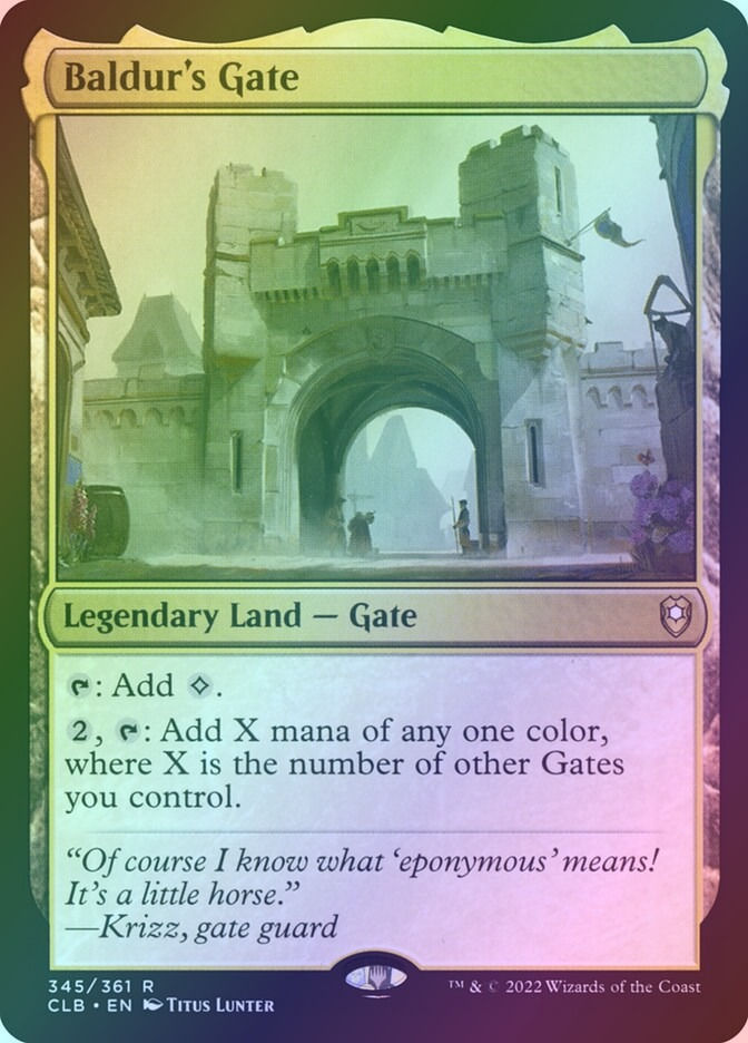 Baldur's Gate (CLB) (345) / Foil