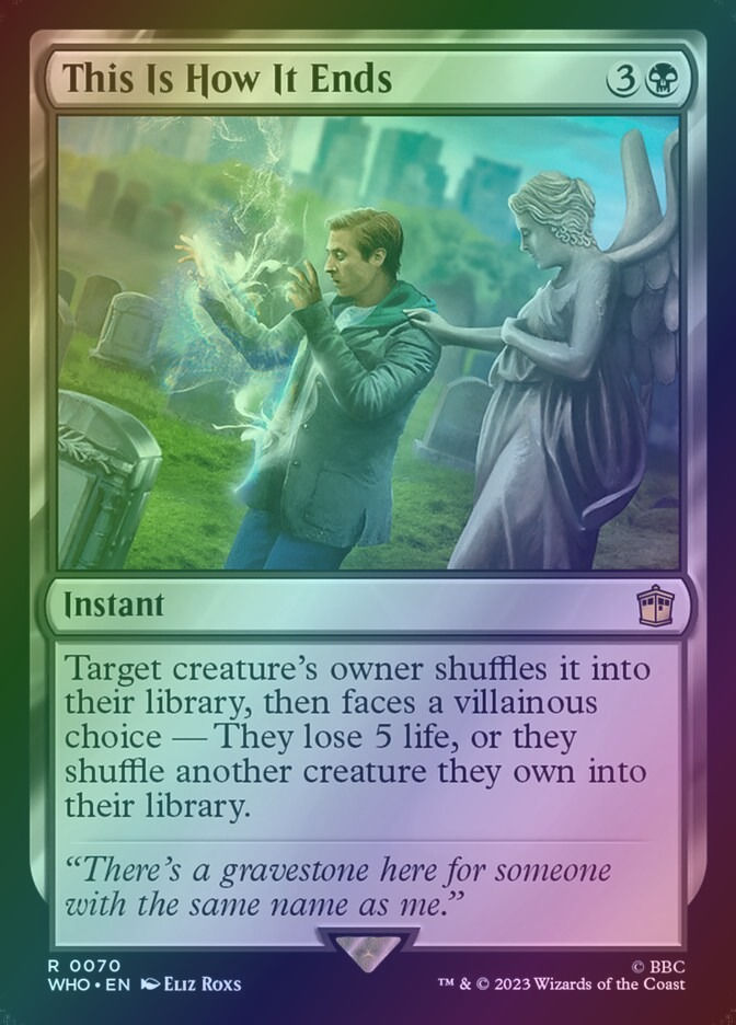 This Is How It Ends (WHO) (70) / Foil