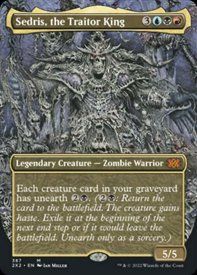 Sedris, the Traitor King (2X2) / Borderless