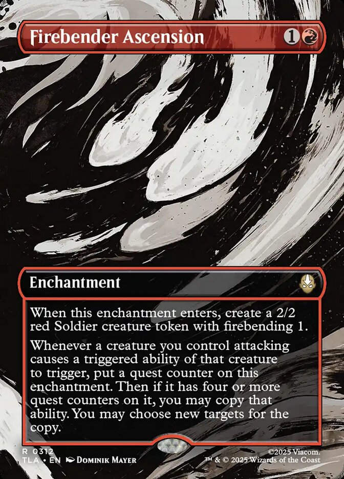 Firebender Ascension (TLA) (312) / Borderless