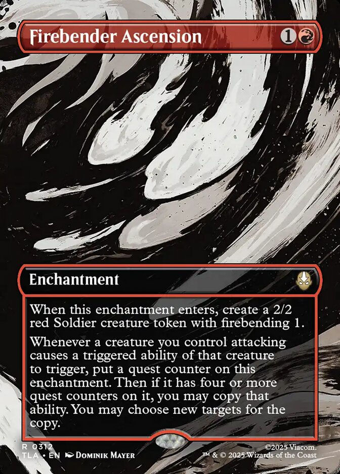 Firebender Ascension (TLA) (312) / Borderless
