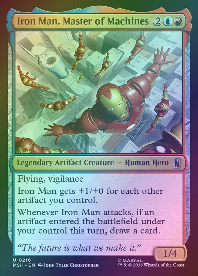 Iron Man, Master of Machines (MSH) (216) / Foil