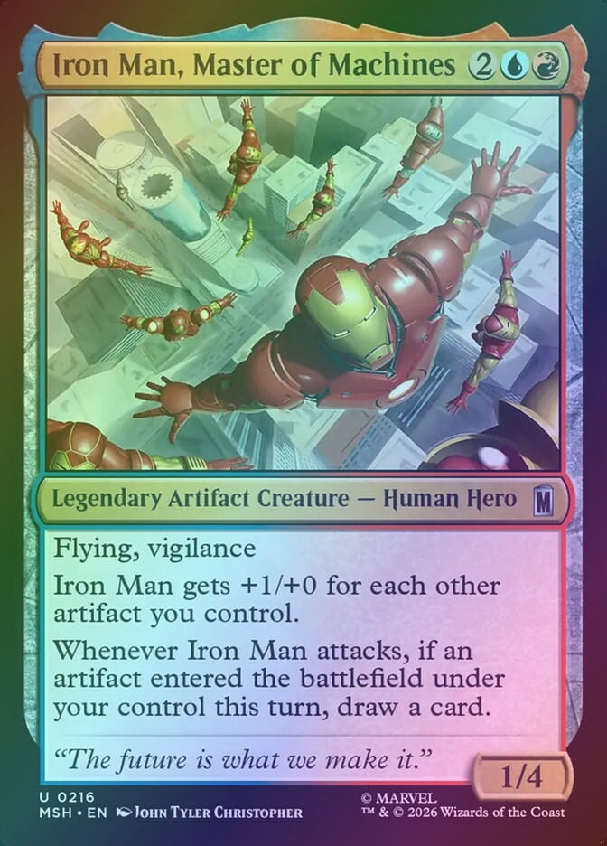 Iron Man, Master of Machines (MSH) (216) / Foil