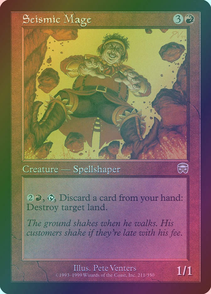 Seismic Mage (MMQ) (211) / Foil