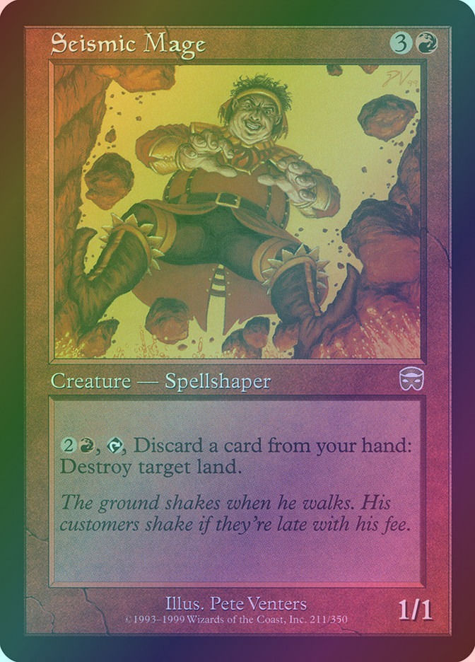 Seismic Mage (MMQ) (211) / Foil