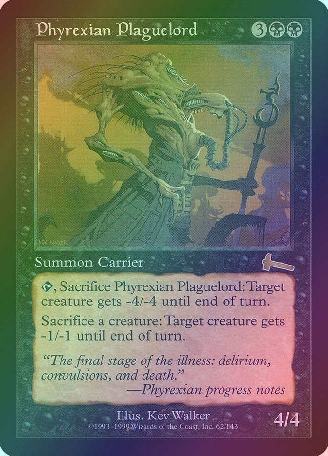 Phyrexian Plaguelord (ULG) (62) / Foil
