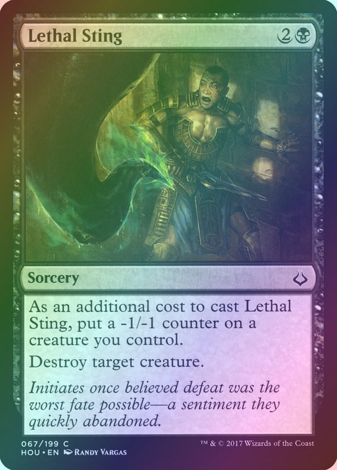 Lethal Sting (HOU) (67) / Foil