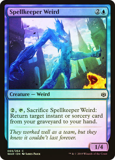 Spellkeeper Weird (WAR) (69) / Foil