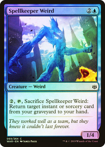 Spellkeeper Weird (WAR) (69) / Foil