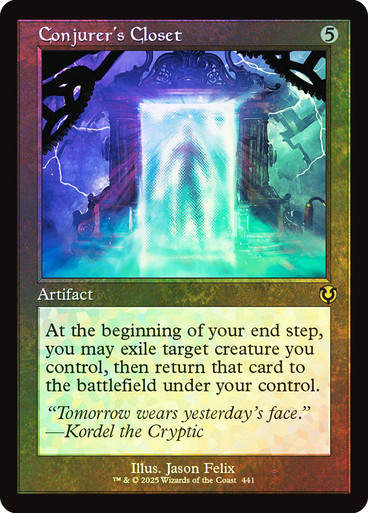 Conjurer's Closet (INR) (441) / Foil Retro