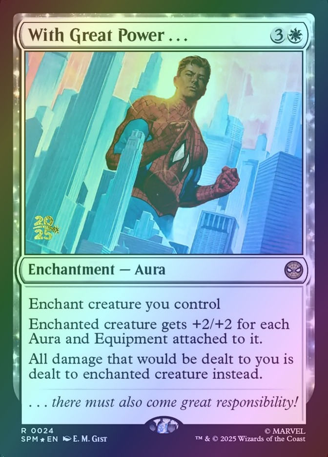 With Great Power... (PSPM) (24s) / Foil