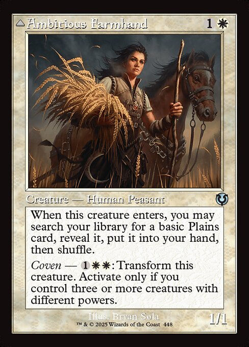 Ambitious Farmhand // Seasoned Cathar (INR) (448) / Retro Frame