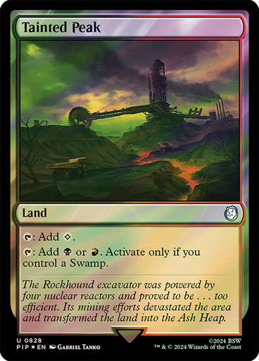 Tainted Peak (pip) (828) / Surge Foil