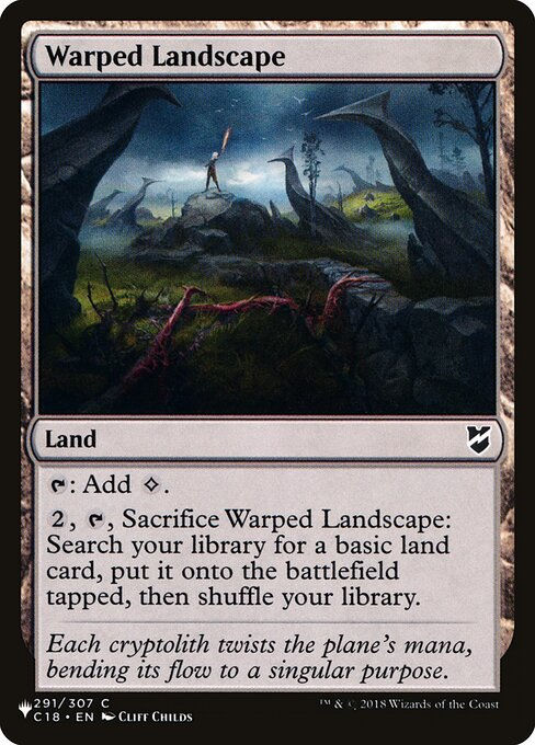 Warped Landscape (PLST) (C18-291)