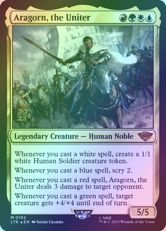 Aragorn, the Uniter (PLTR) (192s) / Foil