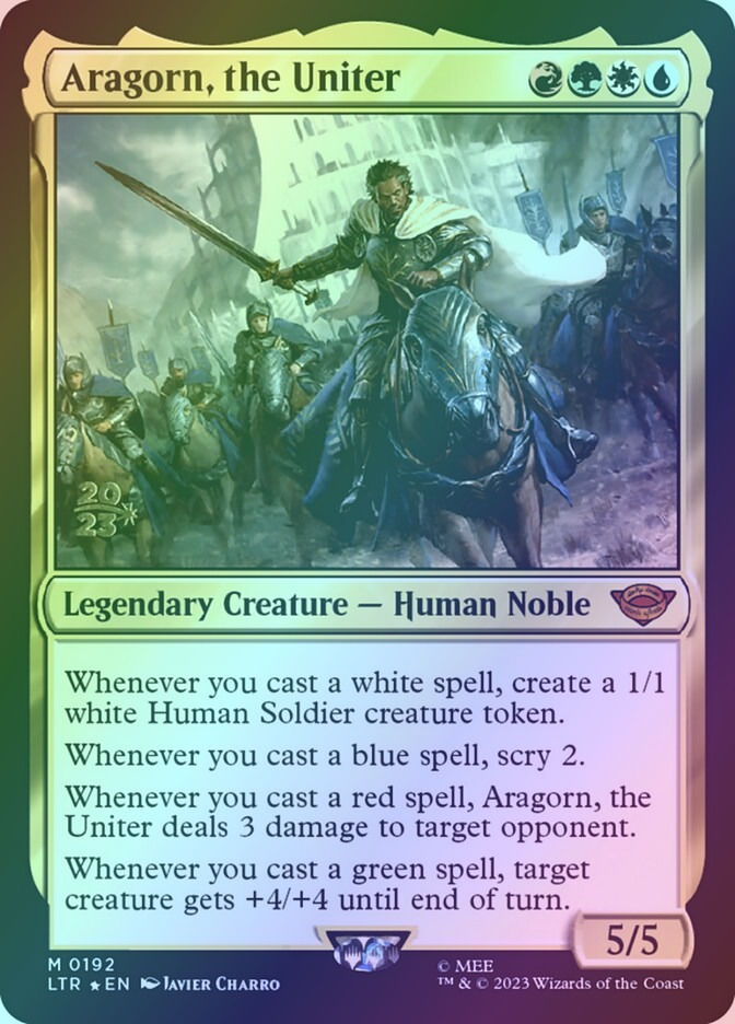 Aragorn, the Uniter (PLTR) (192s) / Foil