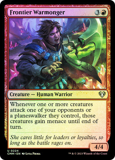 Frontier Warmonger (cmm) / Foil