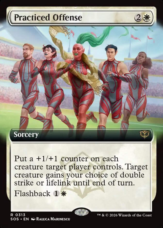 Practiced Offense (SOS) (313) / Extended Art