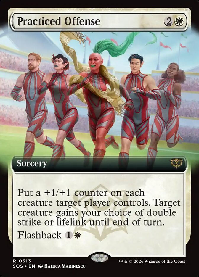 Practiced Offense (SOS) (313) / Extended Art