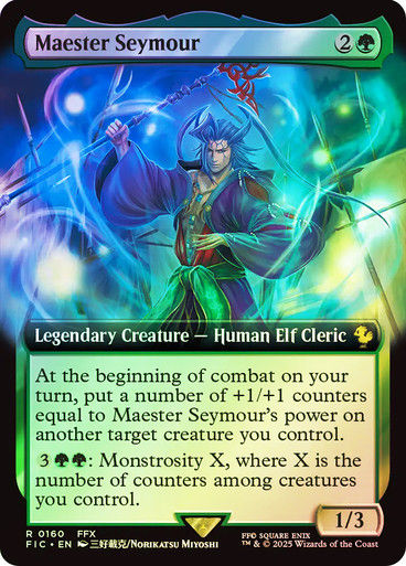 Maester Seymour (FIC) (160) / Extended Art / Foil