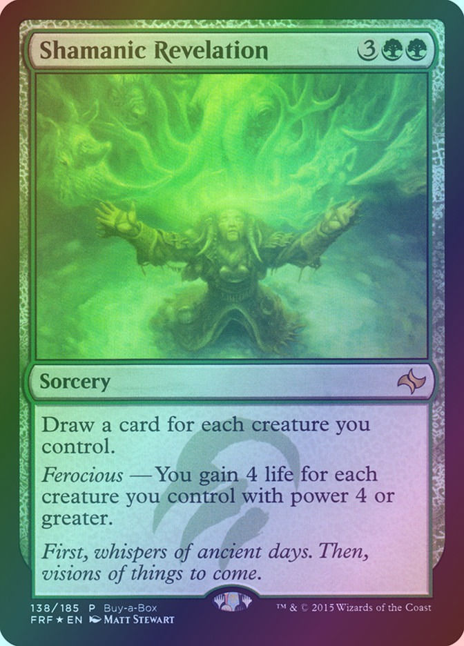 Shamanic Revelation (PFRF) (138) / Foil