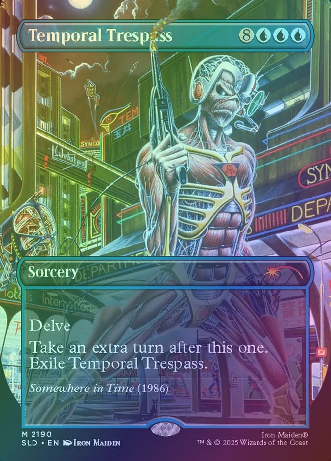 Temporal Trespass (SLD) (2190) / Borderless / Foil