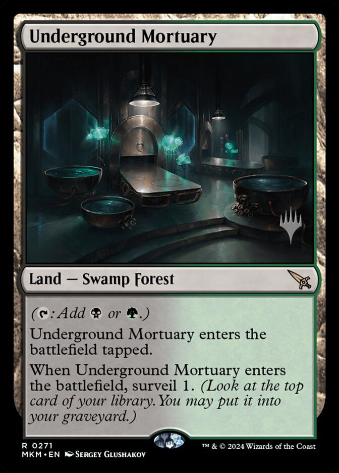 Underground Mortuary (PMKM) (271p)