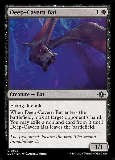 Deep-Cavern Bat (lci)