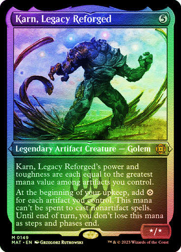 Karn, Legacy Reforged (MAT) / Foil Etched