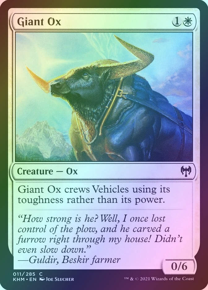 Giant Ox (KHM) (11) / Foil