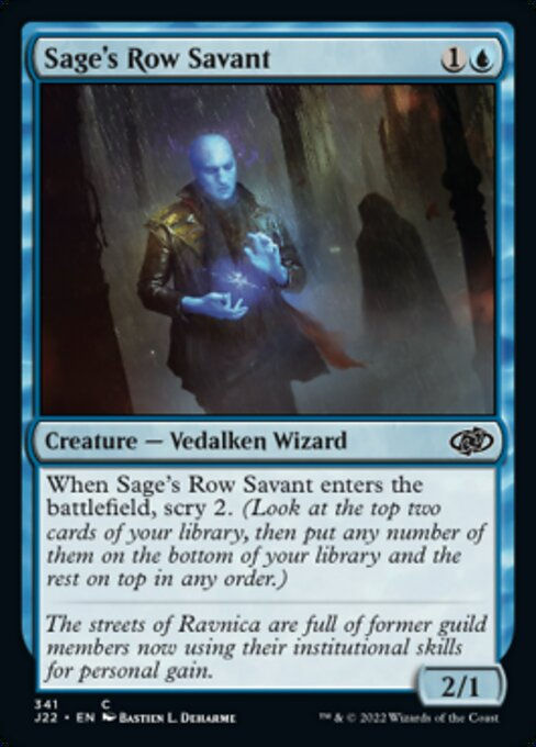 Sage's Row Savant (J22))