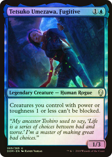 Tetsuko Umezawa, Fugitive (DOM) (69) / Foil