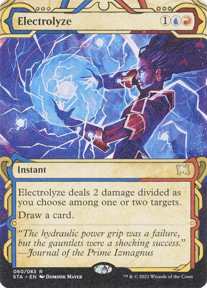Electrolyze (STA) (60) / Borderless / Showcase / Foil Etched