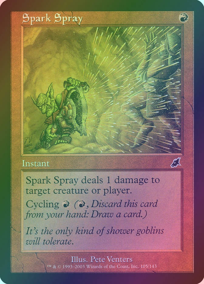 Spark Spray (SCG) (105) / Foil