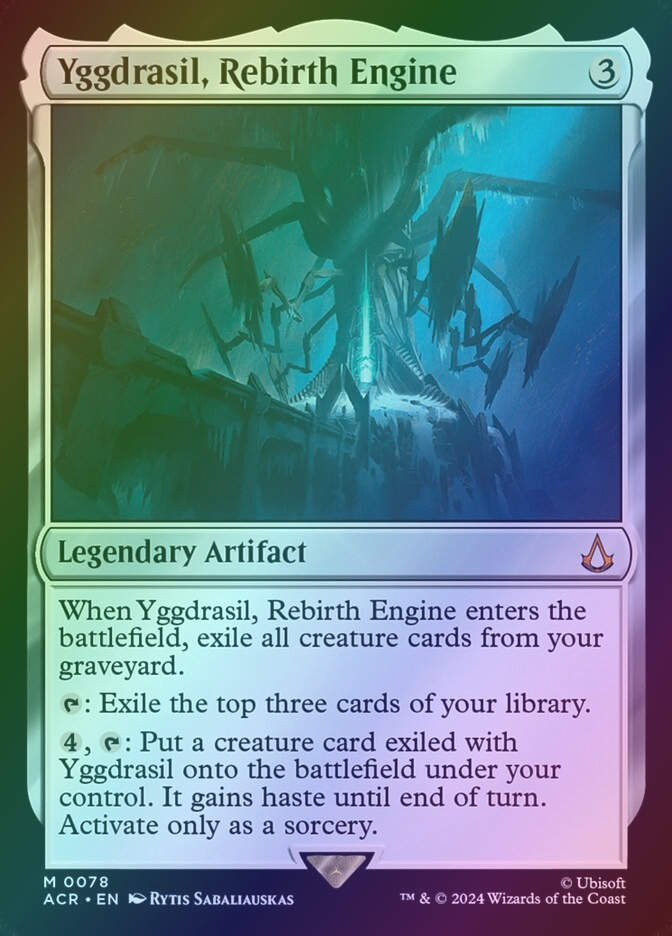Yggdrasil, Rebirth Engine (ACR) (78) / Foil