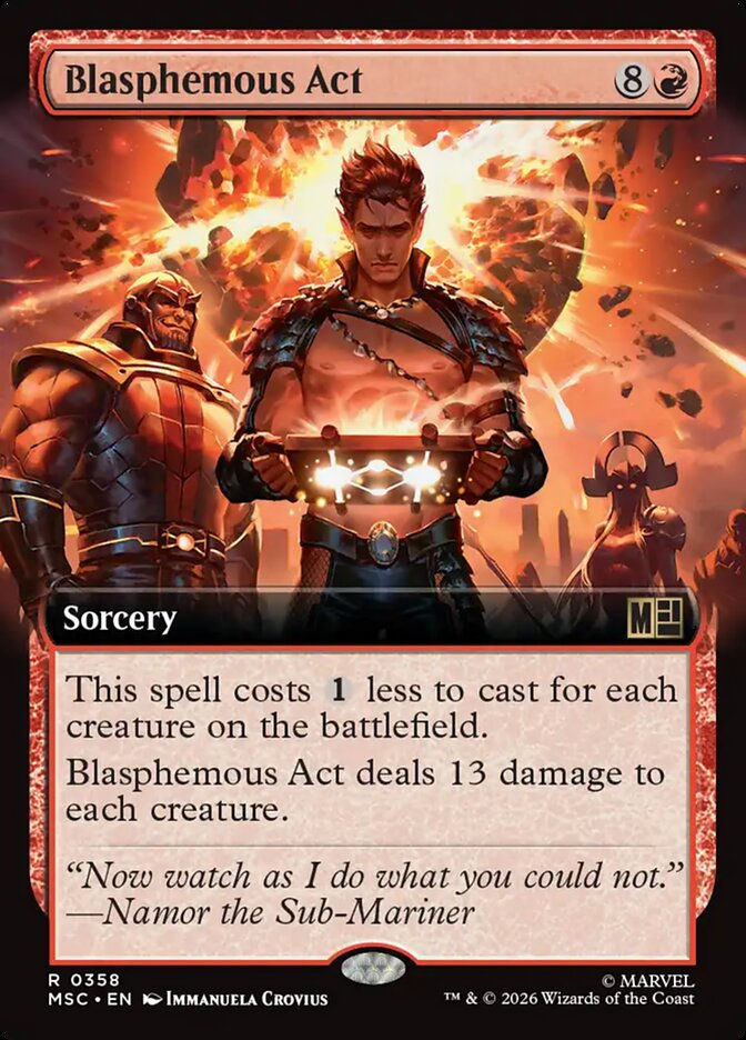 Blasphemous Act (MSC) (358) / Extended Art