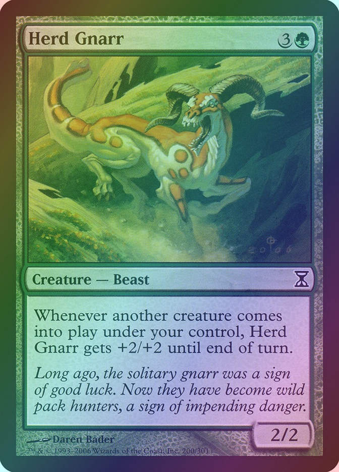 Herd Gnarr (TSP) (200) / Foil