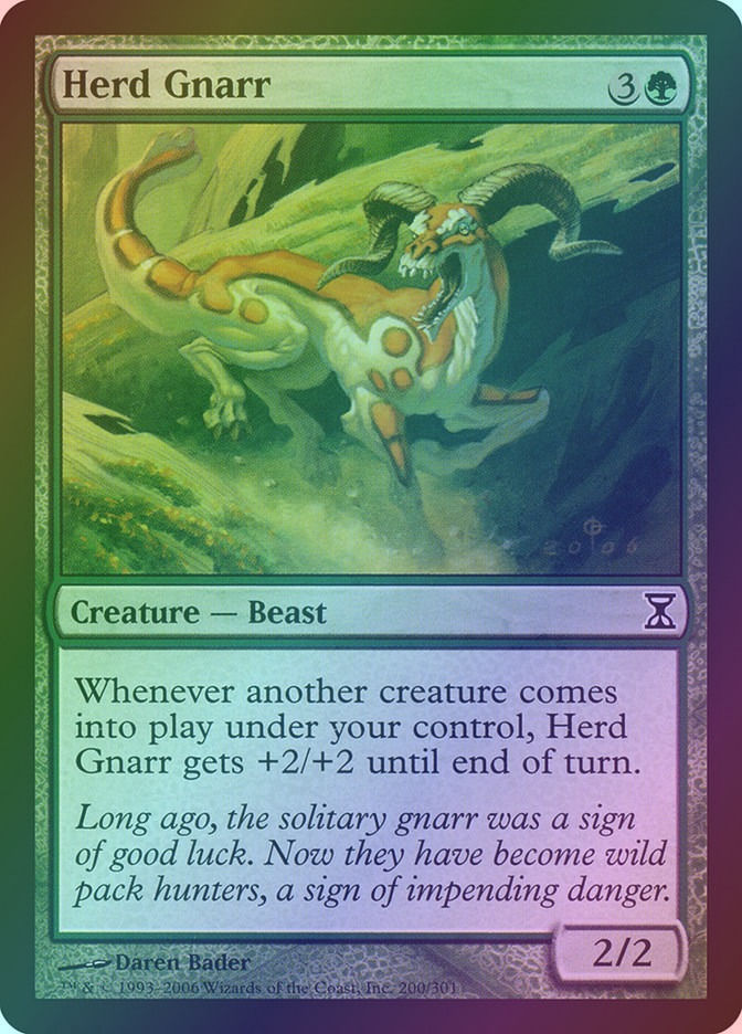 Herd Gnarr (TSP) (200) / Foil