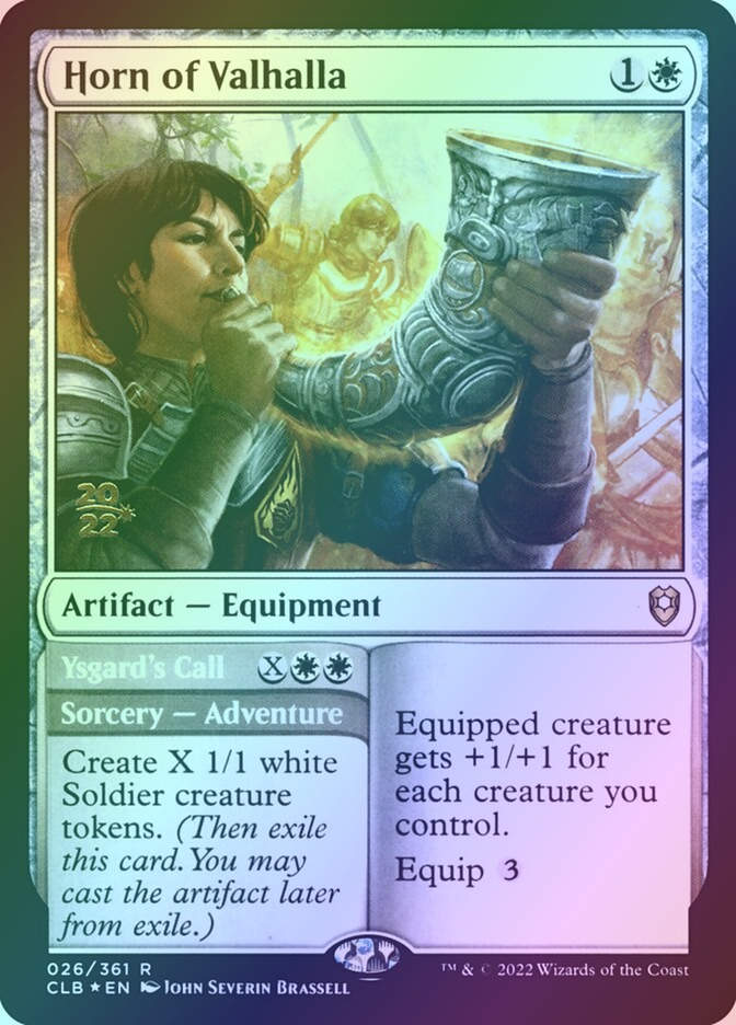 Horn of Valhalla // Ysgard's Call (PCLB) (26s) / Foil