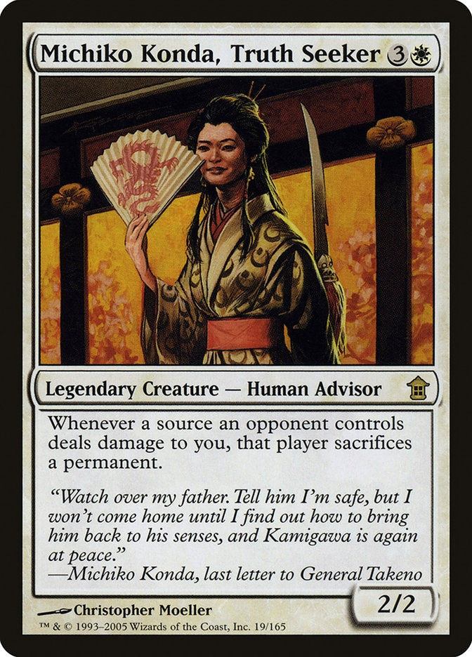 Michiko Konda, Truth Seeker (sok)
